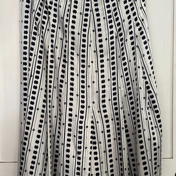 Marella black and white patterned long skirt - Picture 6 of 6